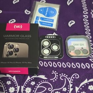 UArmor Glass Camera Lens Protector - Black